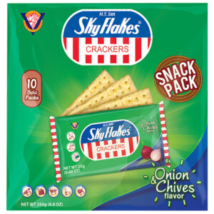 Sky Flakes Crackers Onion & Chives