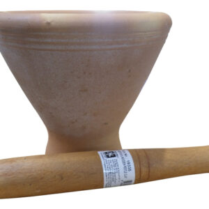Laos Mortar with Pestle (Ø 15 cm)