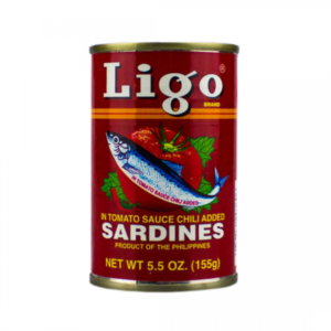 Ligo Canned Sardina Fish (Red) 155g