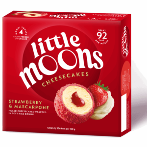 STRAWBERRY AND MASCARPONE CHEESECAKE 4 pcs