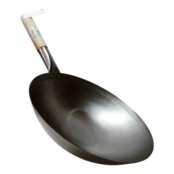 Wok Rounded Bottom, 13"