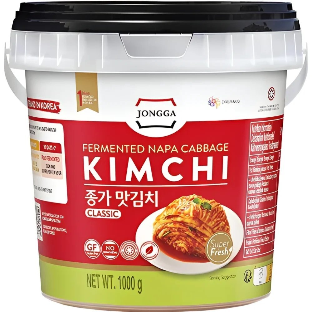 VEGAN Kimchi Mat, 1000g JONGGA (no Fish Sauce)