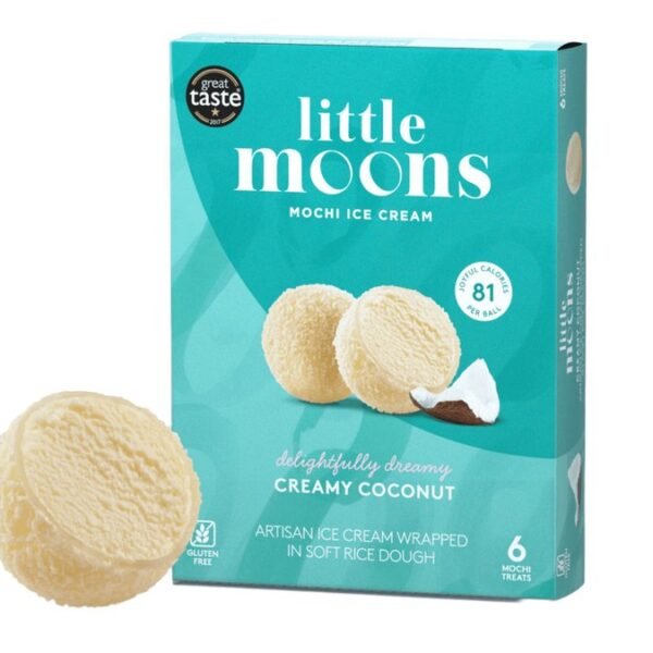 Little Moons Creamy Coconut Mochi Ice Cream 192g