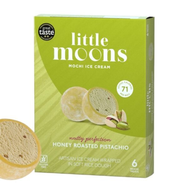 Little Moons Honey Roasted Pistachio Mochi Ice Cream 192 G