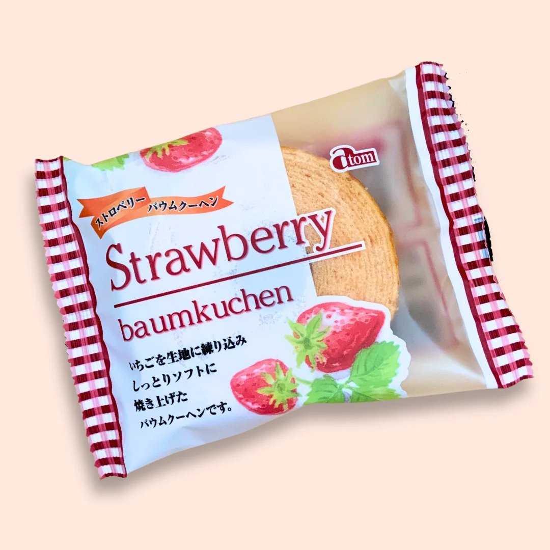 Strawberry Baumkuchen 80g